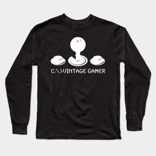 Vintage Gamer Long Sleeve T-Shirt